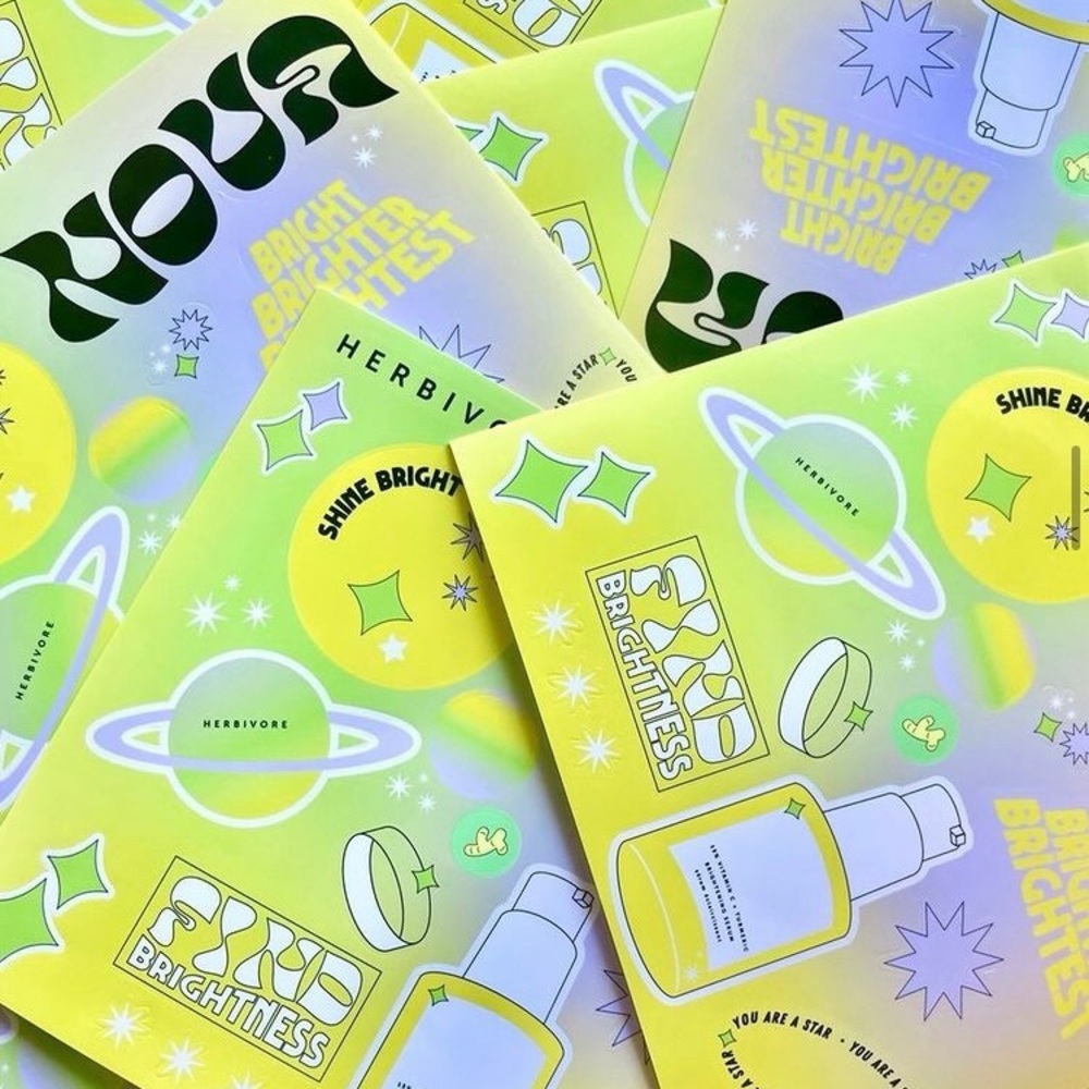 HERBIVORE Botanicals - Nova Stickers *Limited Edition*